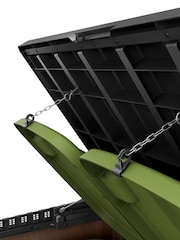 Keter Brown Store It Out Darwin 1150L Garden Storage Box - Image 6 of 6