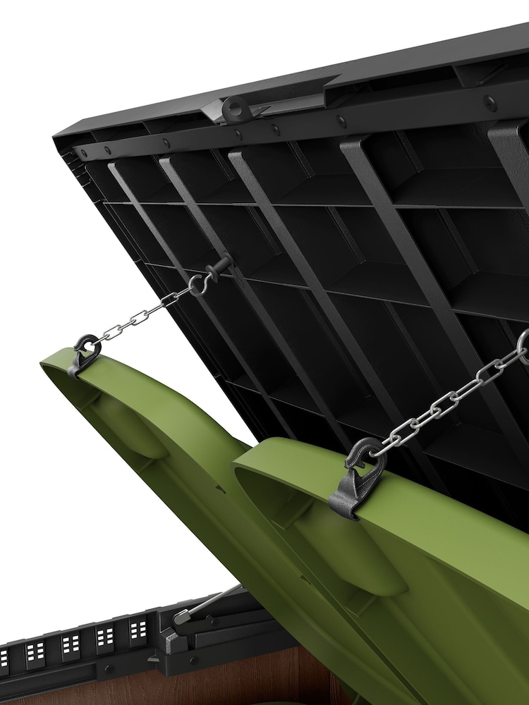 Keter Brown Store It Out Darwin 1150L Garden Storage Box - Image 6 of 6