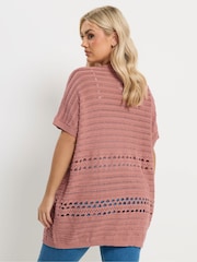 وردي - سترة كيمونو من Yours Curve - Image 3 of 5