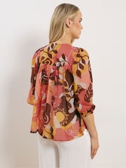Long Tall Sally Brown Tassel Blouse - Image 3 of 5