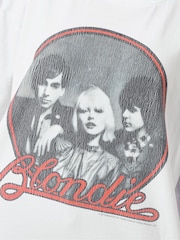 Yours Curve White Limited Blondie T-Shirt - Image 4 of 5