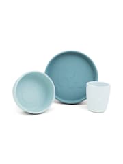 Done by Deer Blue Stick & Stay Deer Friends Dinner Set - Image 2 of 5