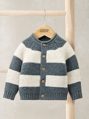 Cardigan Mamas & Papas à rayures - Image 1 de 2