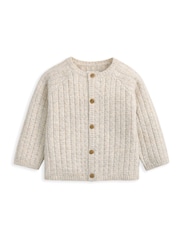 Mamas & Papas Cable Knit Top & Bottoms Set - Imaginea 2 din 4