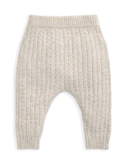 Mamas & Papas Cable Knit Top & Bottoms Set - Imaginea 3 din 4