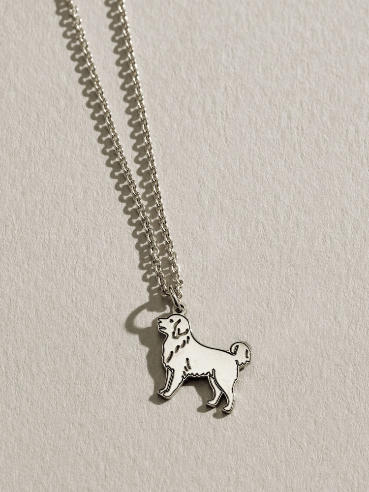 Posh Totty Designs Personalised Pet Dog Dinky Charm Necklace - Image 2 of 5