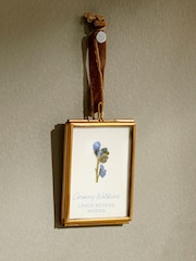 Personalised In Memory Forget Me Not Mini Hanging Decoration by Posh Totty Designs - Image 3 of 4