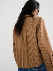 Mango Blue Mid Rise Relaxed Straight Leg Jeans - Image 8 of 10