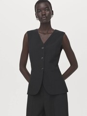 Mango Black Tailored Jumpsuit - Image 3 of 6