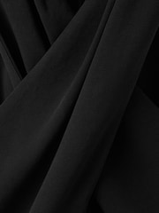 Mango Black Halter Neck Belted Jumpsuit - Image 6 of 6