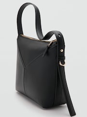 Mango Black Adjustable Strap Shoulder Bag - Image 3 of 3