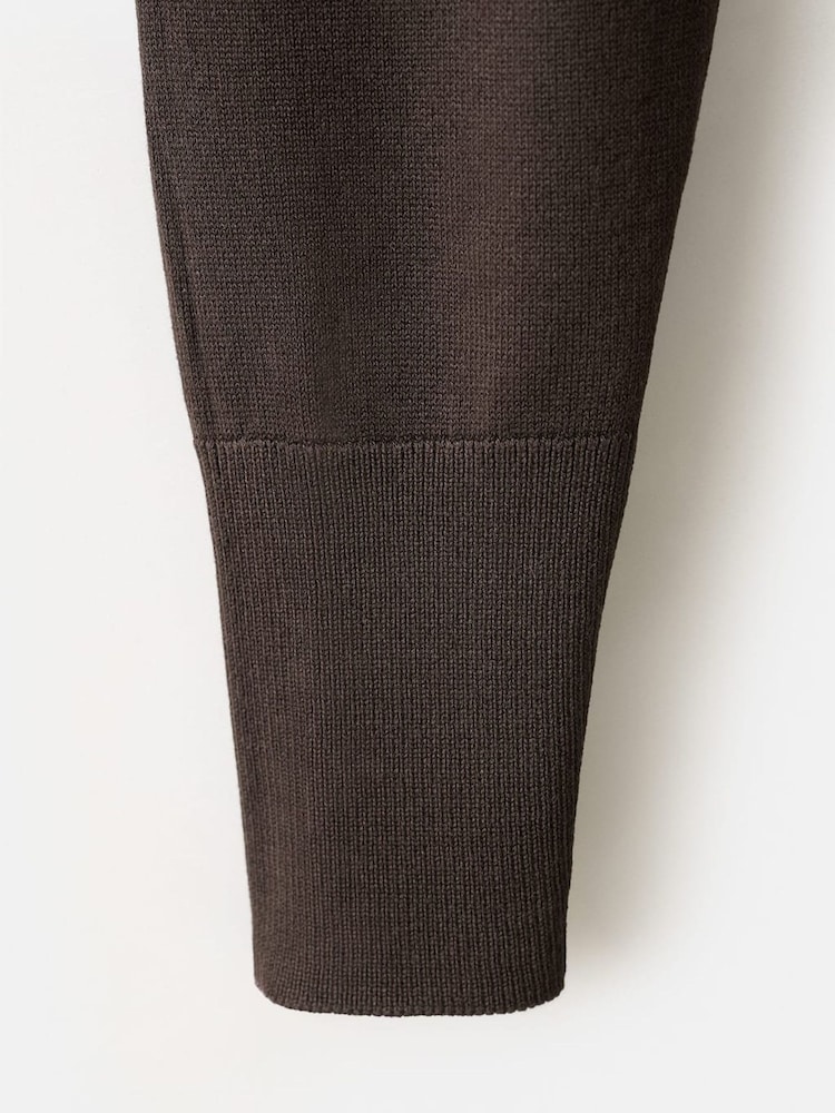 Mango Brown Maxi Jumper Dress - Image 3 of 3 Mango Brown Maxi Jumper Dress - Image 3 of 3