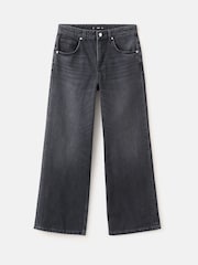 Mango Grey Low Waisted Relaxed Straight Leg Jeans - Image 5 of 6