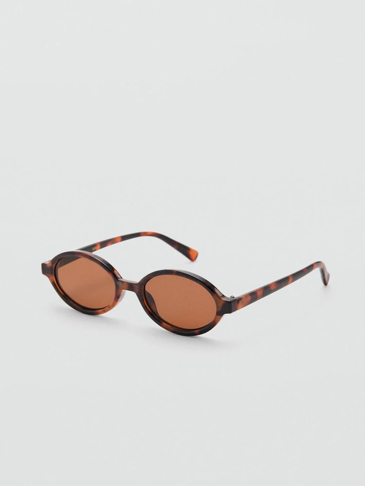 Mango Brown Tinted Round Sunglasses - Image 2 of 3