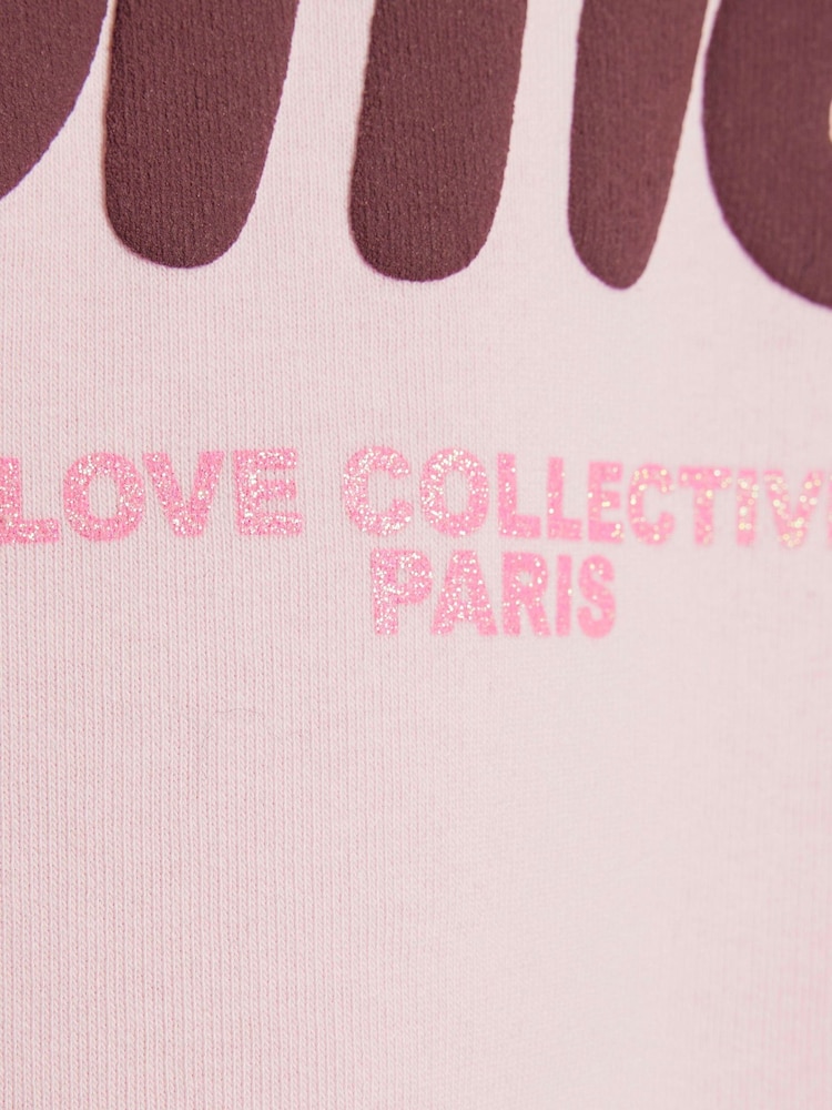 River Island Pink Edition Sweat Top - Image 4 of 4