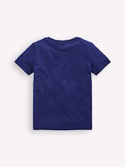 Boden Blue Shark Glow Superstitch T-Shirt - Image 2 of 3