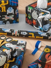 Hallmark 3 x 2m Star Wars Characters Wrapping Paper - Image 1 of 6