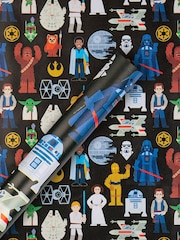 Hallmark 3 x 2m Star Wars Characters Wrapping Paper - Image 5 of 6