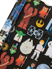 Hallmark 3 x 2m Star Wars Characters Wrapping Paper - Image 6 of 6