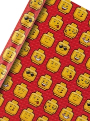 Hallmark 3 x 2m Rolls Lego Heads Wrapping Paper - Image 6 of 6