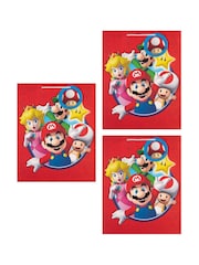 Hallmark Red 3 Large Super Mario Bros Gift Bag - Image 3 of 6