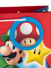 Hallmark Red 3 Large Super Mario Bros Gift Bag - Image 5 of 6