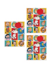 Hallmark Red 3 Large Snoopy & Peanuts Gang Gift Bag - Image 3 of 6