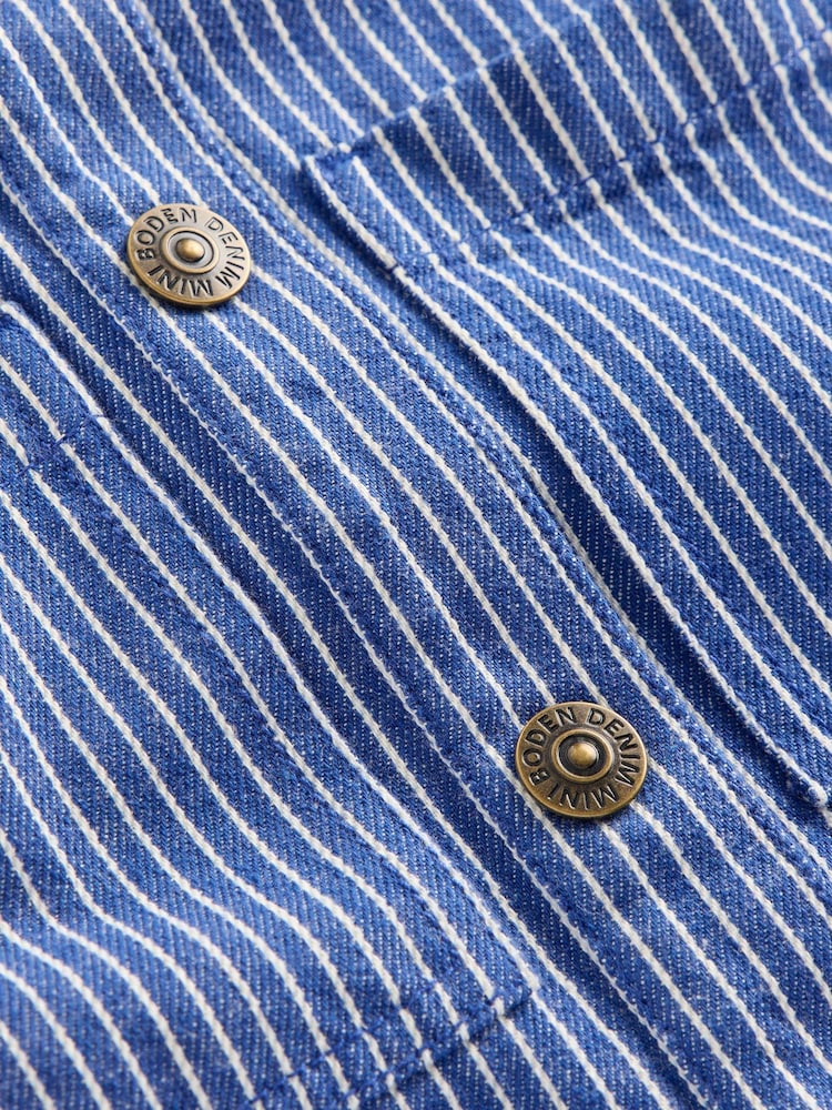 Boden Blue Denim Shirt Dress - Image 3 of 3