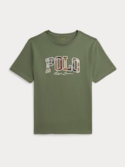 Polo Ralph Lauren Green Aplique Logo T-Shirt - Image 1 of 2