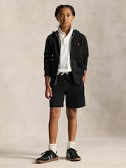 Polo Ralph Lauren Black Zip Through Logo Hoodie - Image 2 of 6
