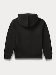 Polo Ralph Lauren Black Zip Through Logo Hoodie - Image 5 of 6