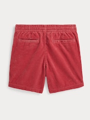 Polo Ralph Lauren Red Corduroy Prepster Shorts - Image 2 of 2
