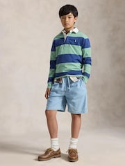 Polo Ralph Lauren Block Stripe Rugby Shirt - Bild 3 von 5