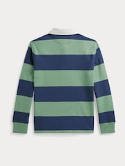 Polo Ralph Lauren Block Stripe Rugby Shirt - Bild 6 von 6
