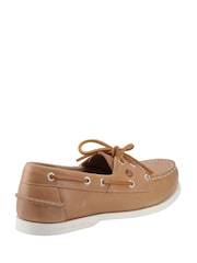 Sperry Tacoma 2 Eye Boat Brown Shoes - Image 2 of 4