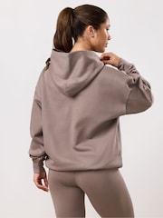 Gym King Grey Oversized Hoodie - Image 3 of 4
