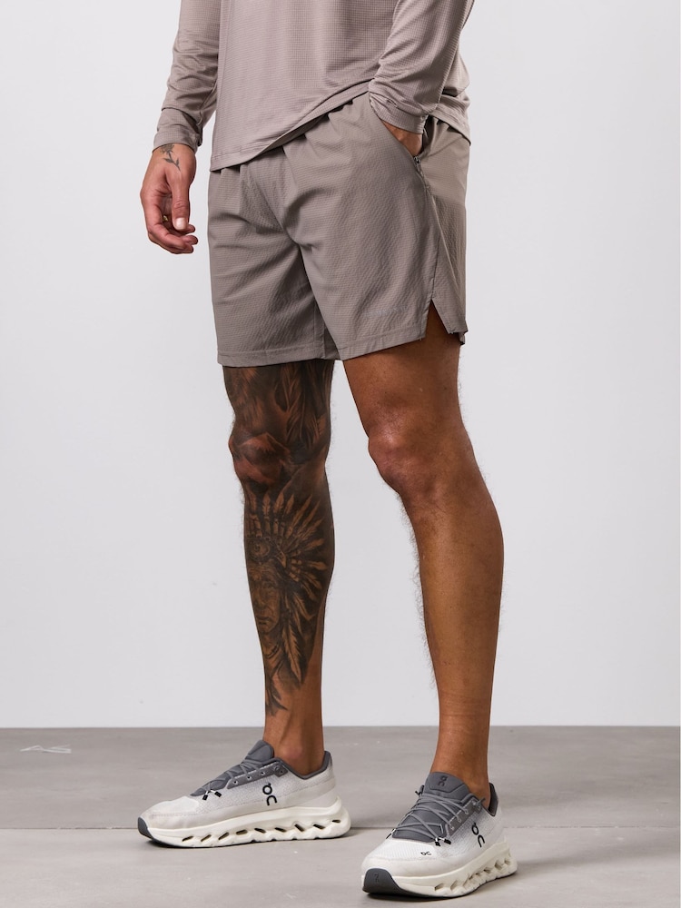 Gym King Grey Energise Shorts - Image 2 of 4 Gym King Grey Energise Shorts - Image 2 of 4