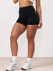 Gym King Black Dynamic Mesh Panel Shorts - Image 3 of 4