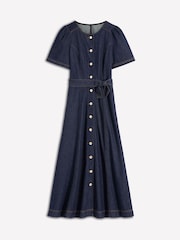 Boden Button Detail Denim Dress - 5의 이미지 5