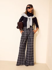 Friends Like These Ruit Elasticated Waist Wijde pijpen Broeken - Afbeelding 4 van 5
