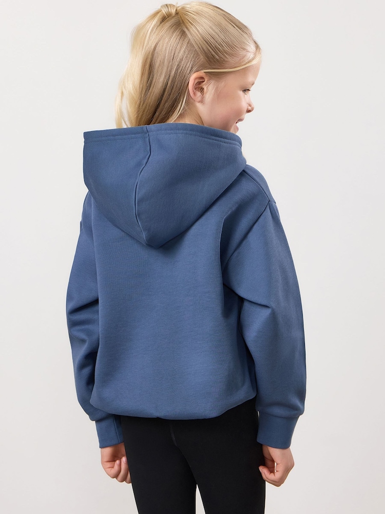 Gym King Blue Shadow Oversized Hoodie - Image 2 of 3