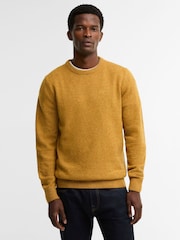 Barbour® Orange Essential Tisbury Crew Neck Sweater - Image 1 of 6