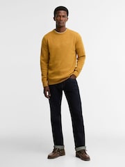 Barbour® Orange Essential Tisbury Crew Neck Sweater - Image 4 of 6