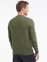 ®Barbour סוודר בייסיק עם צווארון עגול, דגם Tisbury - תמונה 2 מתוך 6