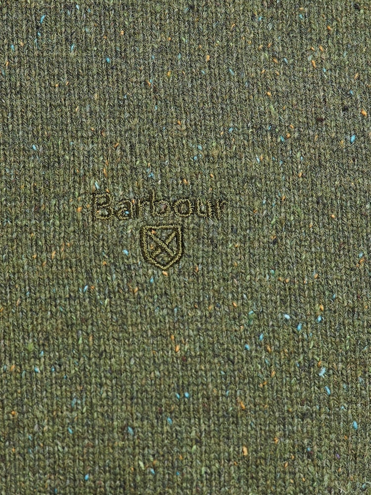 ®Barbour סוודר בייסיק עם צווארון עגול, דגם Tisbury - תמונה 6 מתוך 6