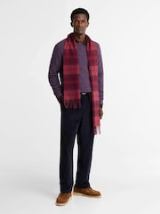 Barbour® Purple Essential Patch Crew Neck Sweater - Image 5 of 6