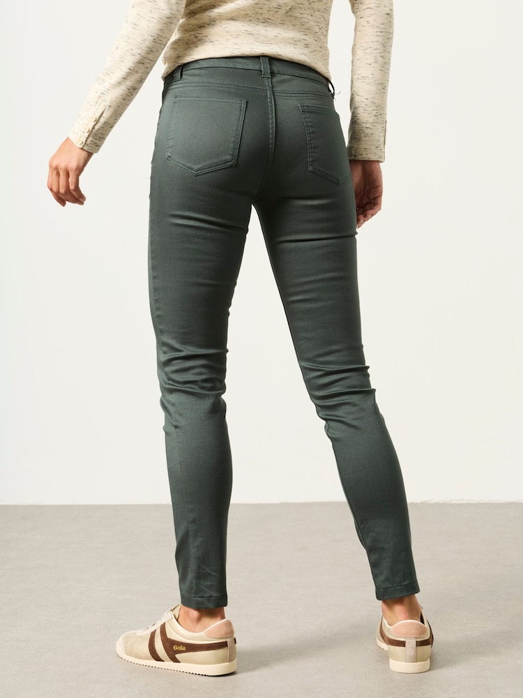 Grün - FatFace Jeggings mit fünf Taschen - Bild 2 von 6 Grün - FatFace Jeggings mit fünf Taschen - Bild 2 von 6
