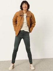 Grün - FatFace Jeggings mit fünf Taschen - Bild 5 von 6