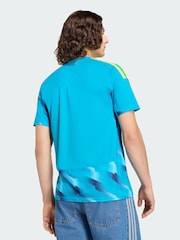 adidas Blue Spain Home Replica Goalkeeper Jersey - Image 3 of 8