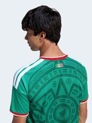 adidas Green Mexico 26 Home Jersey - Image 5 of 7